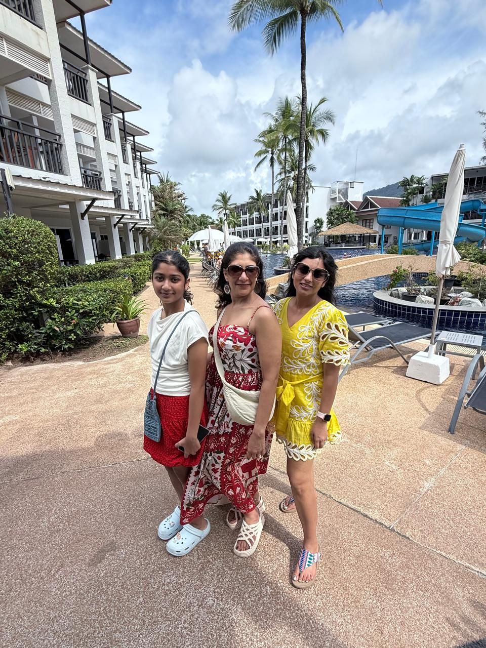 Walking to the beach