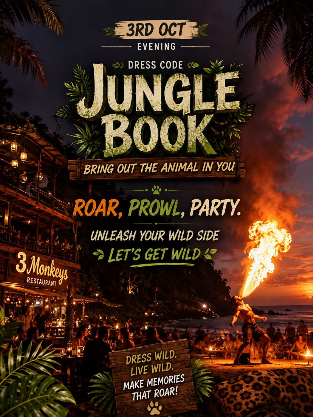 Jungle Book dress-code poster